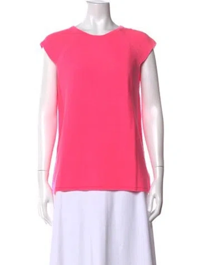Pre-owned Molli Virgin Wool Crew Neck Sweater In Pink