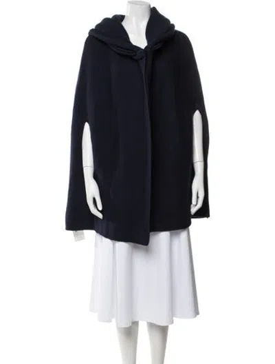 Pre-owned Molli Virgin Wool Open Front Sweater W/ Tags In Blue