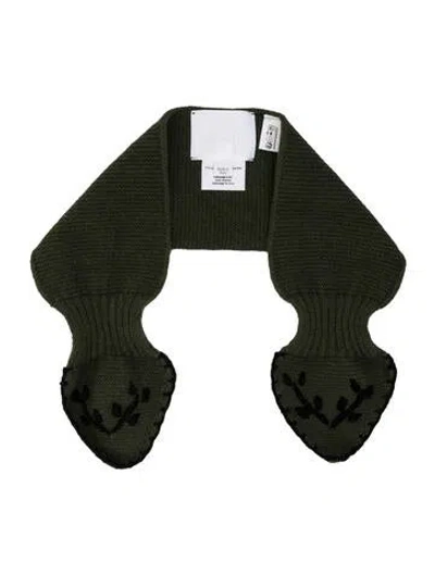 Pre-owned Molli Virgin Wool Stole In Multi