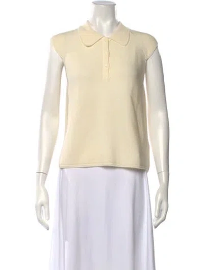 Pre-owned Molli Virgin Wool Sweater In Neutrals