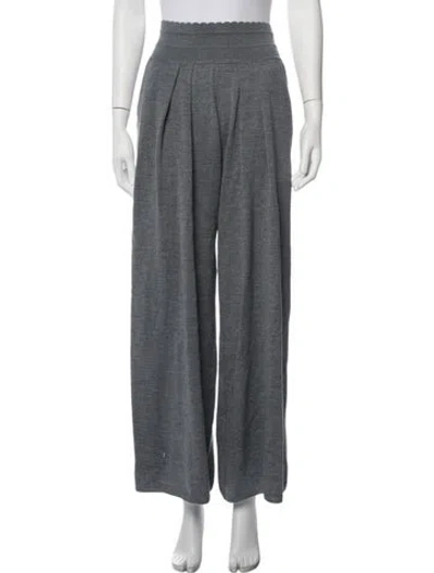 Pre-owned Molli Virgin Wool Sweatpants In Grey