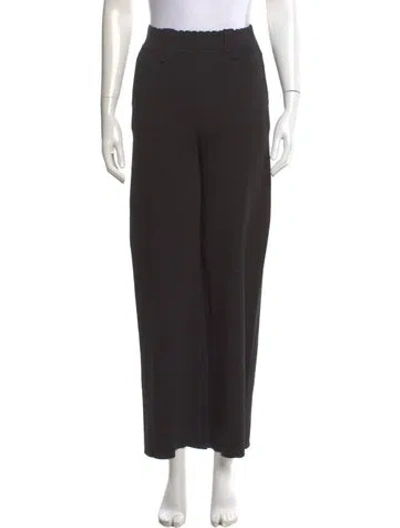 Pre-owned Molli Wide Leg Pants In Black