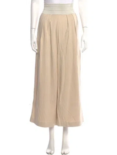 Pre-owned Molli Wide Leg Pants In Neutral