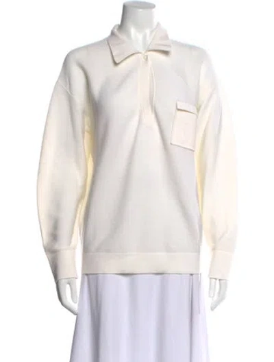 Pre-owned Molli Wool Crew Neck Sweater In Neutral