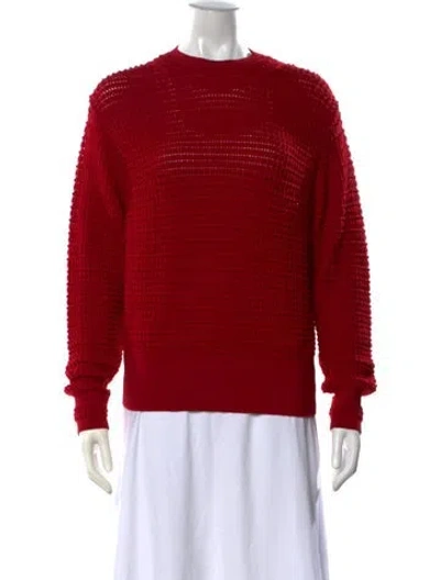 Pre-owned Molli Wool Crew Neck Sweater In Red