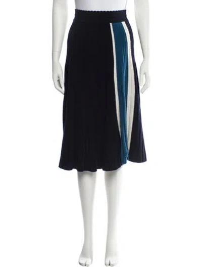 Pre-owned Molli Wool Knee-length Skirt In Multi
