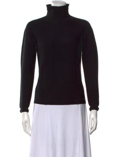 Pre-owned Molli Wool Turtleneck Sweater In Black