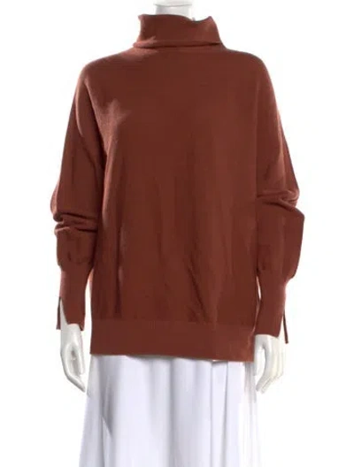 Pre-owned Molli Wool Turtleneck Sweater In Brown