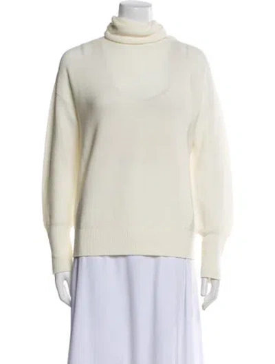 Pre-owned Molli Wool Turtleneck Sweater In Neutral