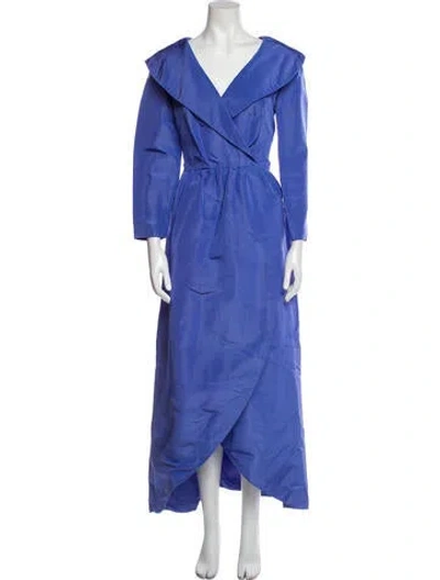 Pre-owned Mollie Parnis Studio Vintage Long Dress In Pink
