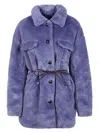 MOLLIOLLI MOLLIOLLI FAUX FUR COAT