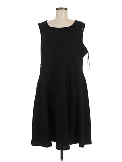 Pre-owned Molly & Isadora Casual Dress In Black