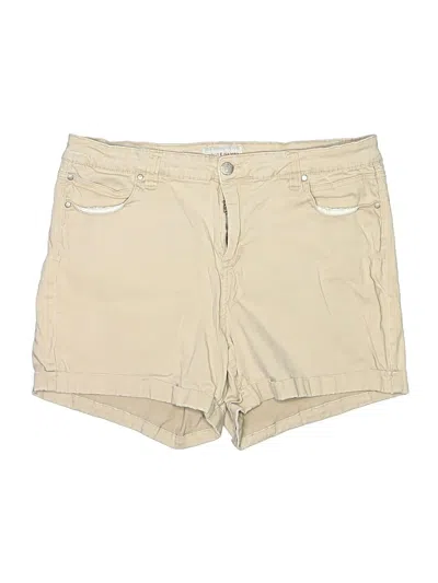 Pre-owned Molly & Isadora Khaki Shorts In Brown