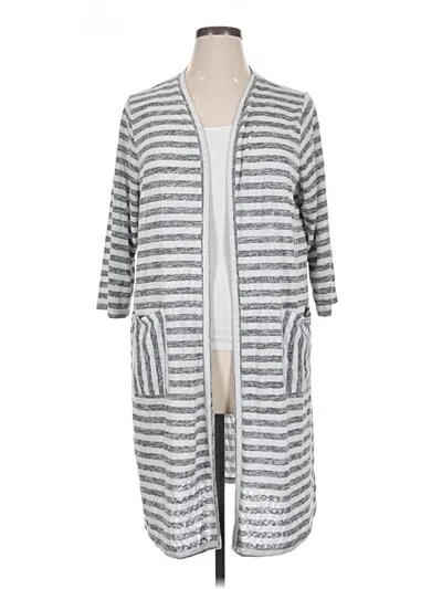 Pre-owned Molly & Isadora Kimono In Gray