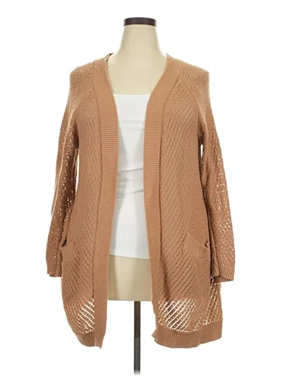 Pre-owned Molly & Isadora Kimono In Tan