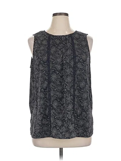 Pre-owned Molly & Isadora Sleeveless Blouse In Gray