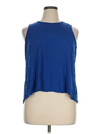 Pre-owned Molly & Isadora Sleeveless T-shirt In Blue