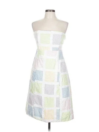 Pre-owned Molly B. Cocktail Dress In White
