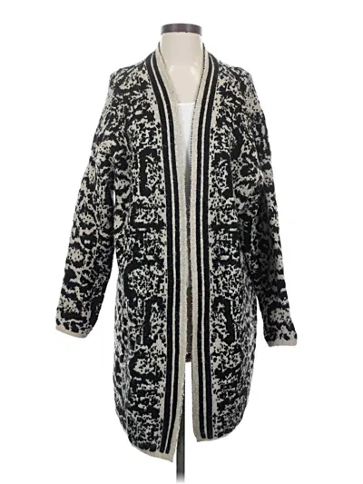 Pre-owned Molly Bracken Cardigan Sweater In Black
