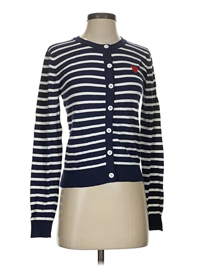Pre-owned Molly Bracken Cardigan Sweater In Blue