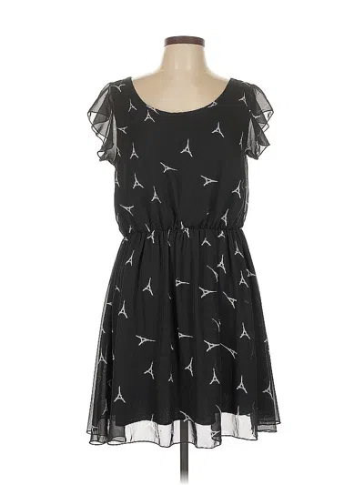 Pre-owned Molly Bracken Casual Dress In Black
