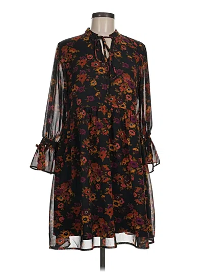 Pre-owned Molly Bracken Casual Dress In Black