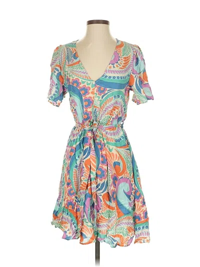 Pre-owned Molly Bracken Casual Dress In Blue