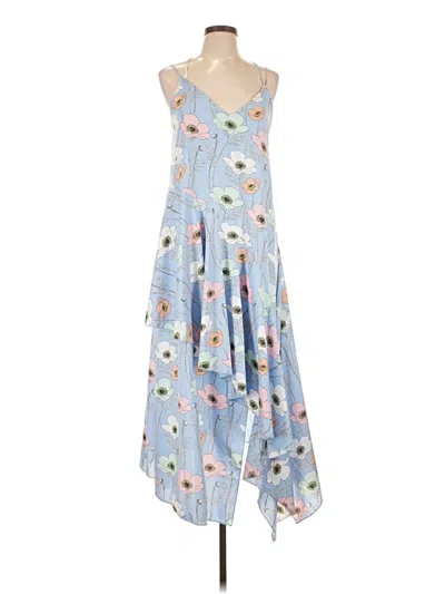 Pre-owned Molly Bracken Casual Dress In Blue