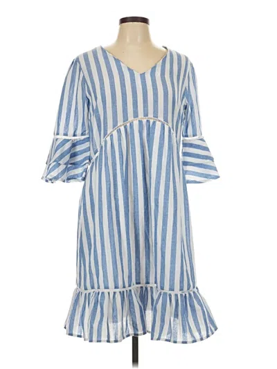 Pre-owned Molly Bracken Casual Dress In Blue
