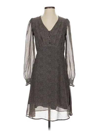 Pre-owned Molly Bracken Casual Dress In Gray
