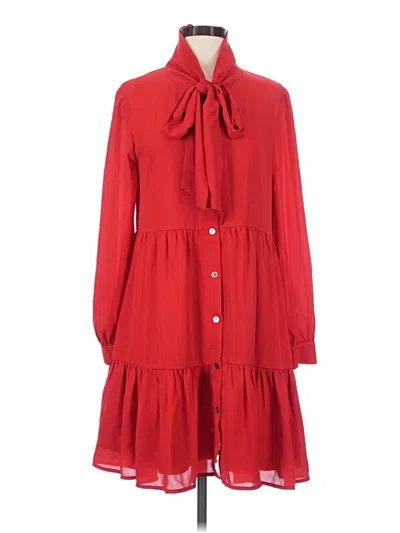 Pre-owned Molly Bracken Casual Dress In Red