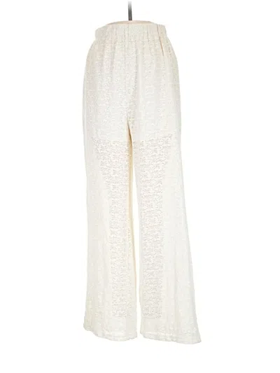 Pre-owned Molly Bracken Casual Pants In Ivory