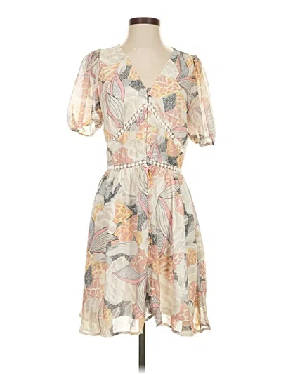 Pre-owned Molly Bracken Cocktail Dress In Brown