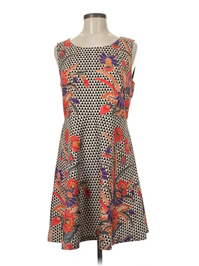 Pre-owned Molly Bracken Cocktail Dress In Orange