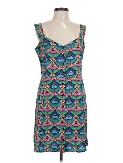 Pre-owned Molly Bracken Cocktail Dress In Teal