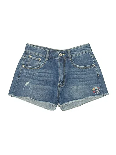 Pre-owned Molly Bracken Denim Shorts In Blue