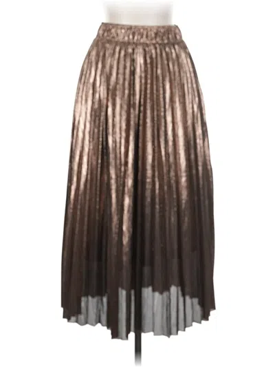 Pre-owned Molly Bracken Formal Skirt In Brown