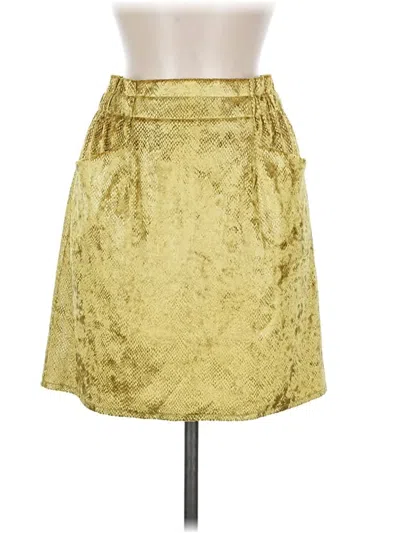 Molly Bracken Formal Skirt In Gold