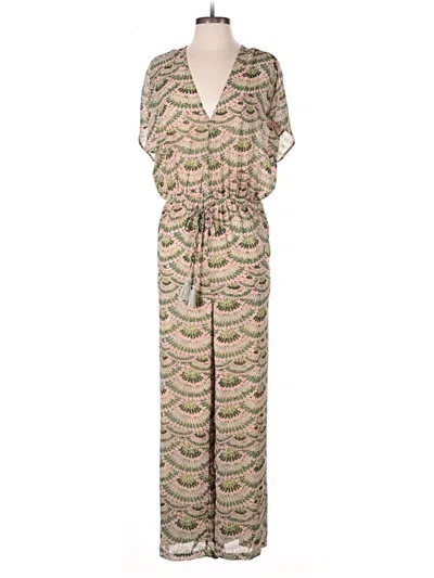 Pre-owned Molly Bracken Jumpsuit In Tan