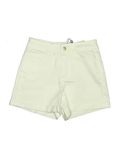 Pre-owned Molly Bracken Khaki Shorts In Ivory