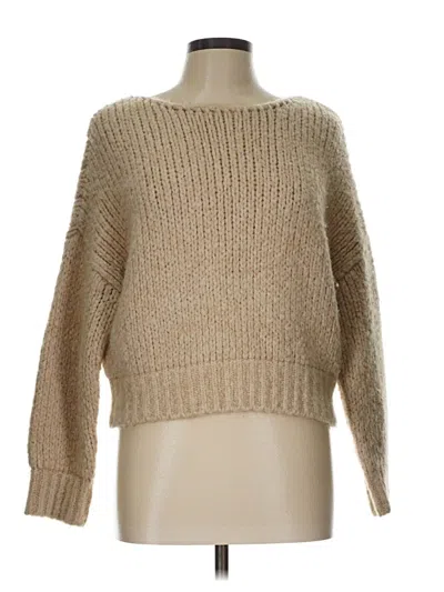 Pre-owned Molly Bracken Pullover Sweater In Brown