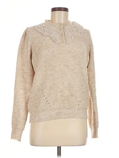 Pre-owned Molly Bracken Pullover Sweater In Brown