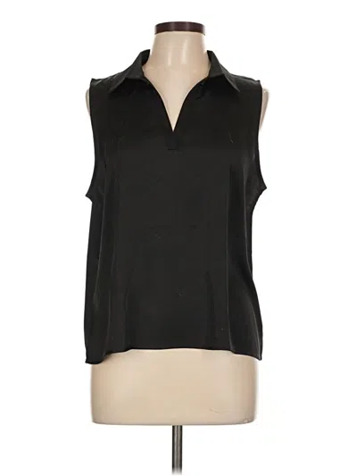 Pre-owned Molly Bracken Sleeveless Blouse In Black