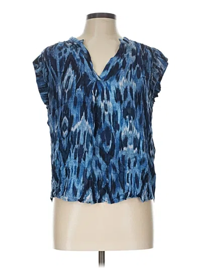 Pre-owned Molly Bracken Sleeveless Blouse In Blue