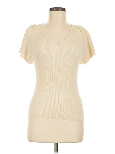 Pre-owned Molly Bracken Sweater Vest In Ivory