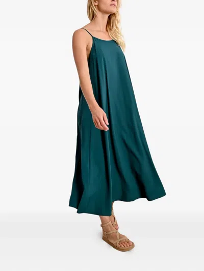 Molly Bracken Tie-back Midi Dress In Green