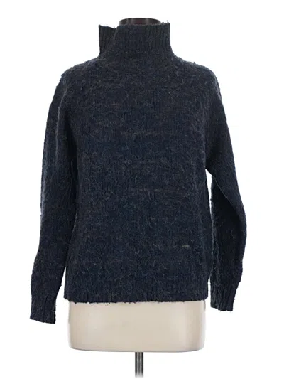 Pre-owned Molly Bracken Turtleneck Sweater In Blue