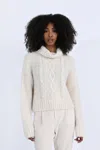 Molly Bracken Women's Knitwear  Lar127bh Cream Cheese In Neutral