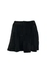 Molly Bracken Women's Miniskirt  T1871 In Black