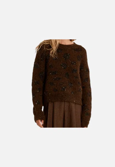 Molly Bracken Women's Sweater  La2049eh In Brown